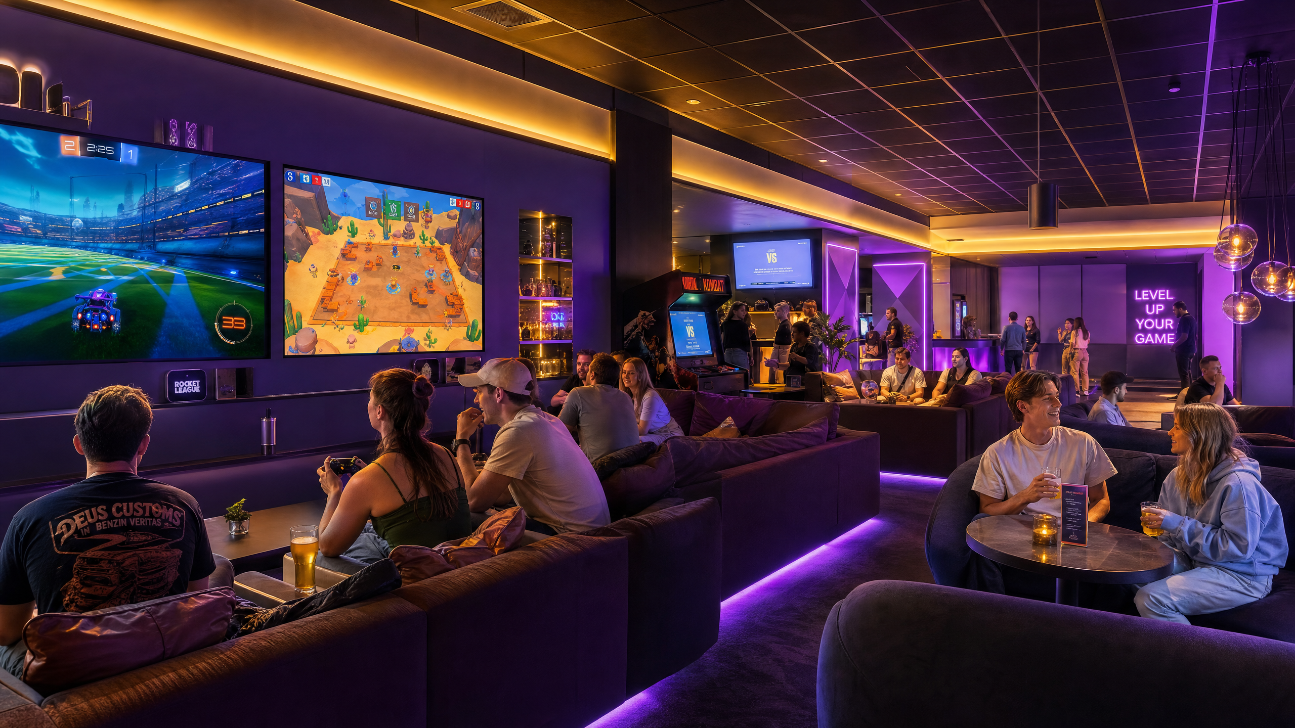 Shadow Arcade social gaming lounge in Australia